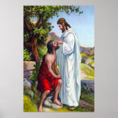 Poster Mark 8:22-26 Jésus guérit un aveugle (Devant)