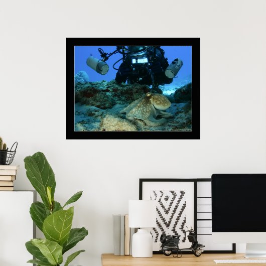 Poster Mark and the Octopus (Bureau à domicile)