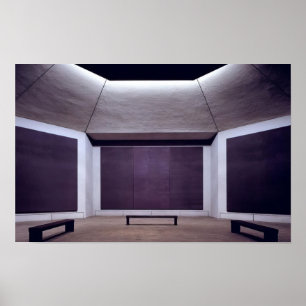 Poster Mark Rothko - Chapelle Rothko - 1970