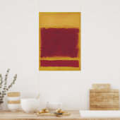Poster Mark Rothko - Composition - 1958 (Cuisine)