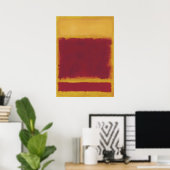 Poster Mark Rothko - Composition - 1958 (Bureau à domicile)