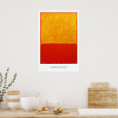 Poster Mark Rothko Fine Art Print Abstract Expressionism (Cuisine)