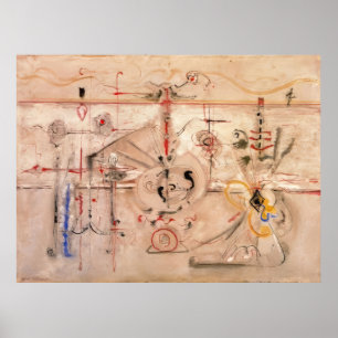 Poster Mark Rothko - Idole archaïque - 1945