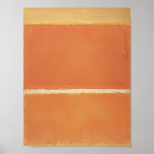 Poster Mark Rothko - No.11 - 1963 (Devant)