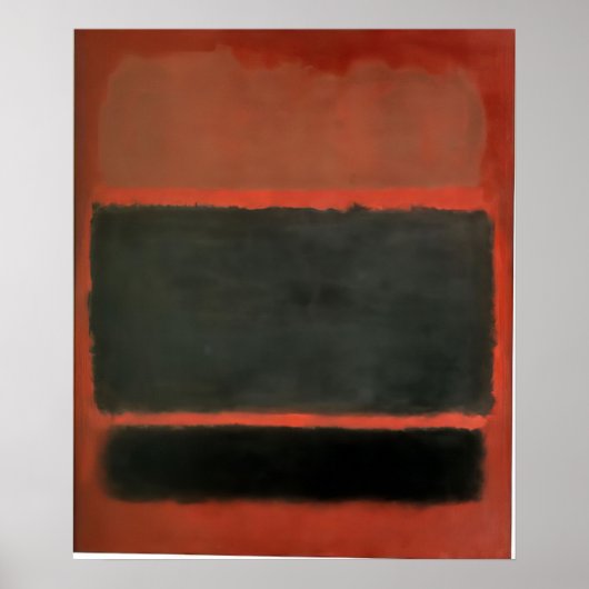 Poster Mark Rothko - No.20 - 1957 (Devant)