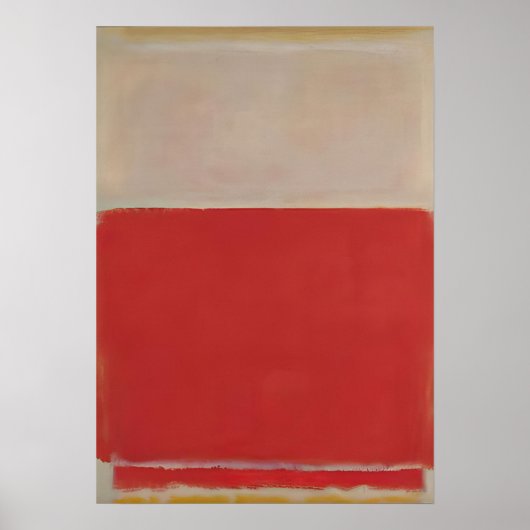 Poster Mark Rothko - No. 3 - 1953 (Devant)