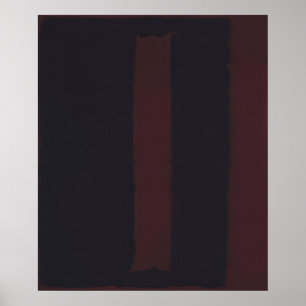 Poster Mark Rothko - Noir sur Marron - 1959