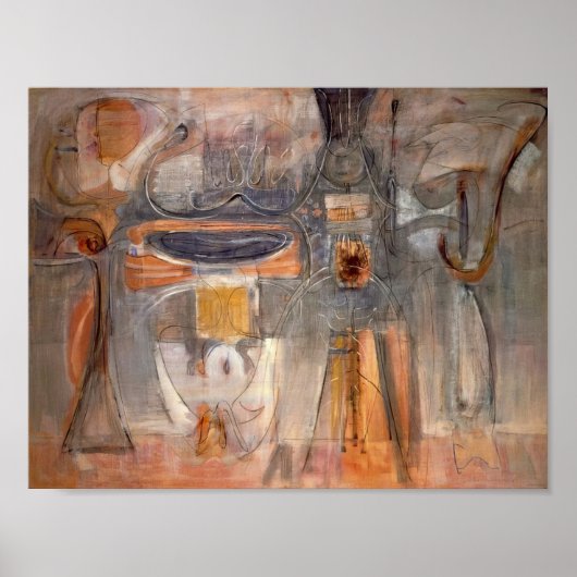 Poster Mark Rothko - Rites de Lilith - 1945 (Devant)