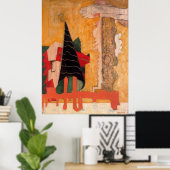 Poster Mark Rothko - Sacrifice d'Iphigénie - 1942 (Bureau à domicile)