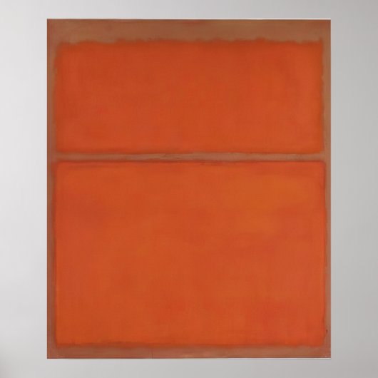 Poster Mark Rothko - Sans titre - 1961 (Devant)