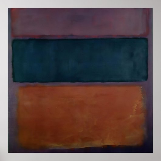 Poster Mark Rothko - Sans titre - 1963 (Devant)