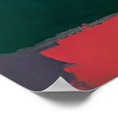 Poster Mark Rothko - Sans titre (Rouge-brun, Noir, Vert, (Coin)
