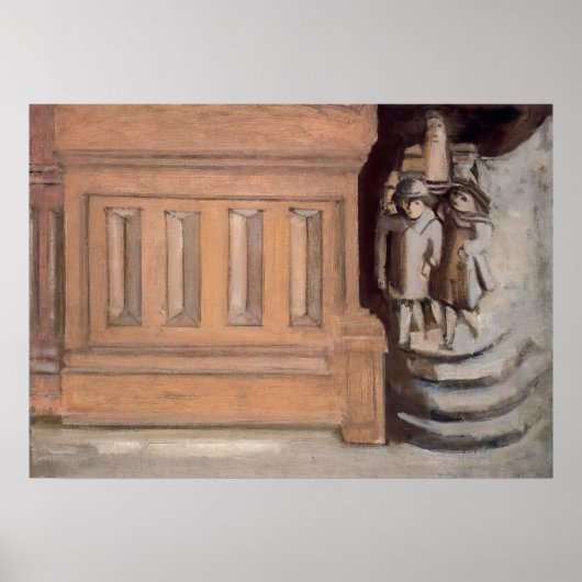 Poster Mark Rothko - Scène de rue - 1937 (Devant)