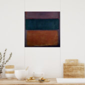 Poster Mark Rothko - Untitled - 1963 (Cuisine)