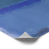 Poster Mark Rothko - Untitled (Green on Blue) - 1968 (Coin)