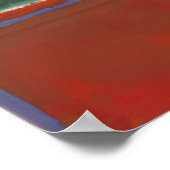 Poster Mark Rothko - Vert et Marron - 1953 (Coin)