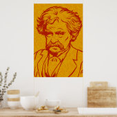 Poster Mark Twain (Cuisine)