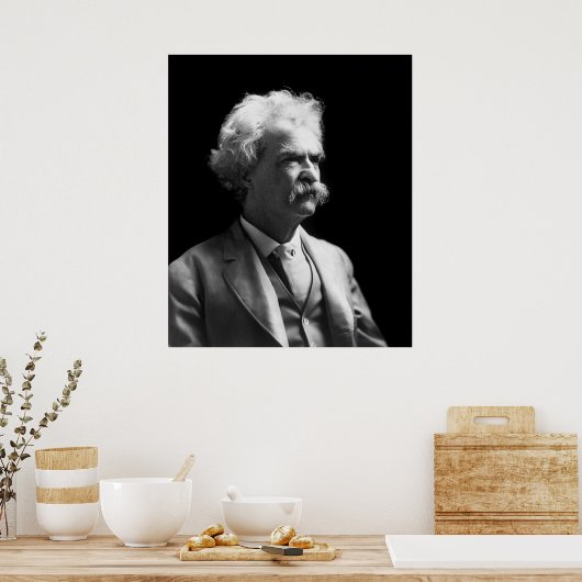 Poster Mark Twain (Cuisine)