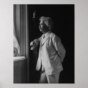 Poster MARK TWAIN c. 1907
