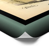 Poster Mark Twain ~ Le meilleur humoriste de l’Amérique ~ (Coin)