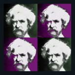 Poster Mark Twain Pop Art Imprimer<br><div class="desc">Montrez votre appréciation pour le travail et la vie de Mark Twain avec ces produits amusants et personnalisables.</div>