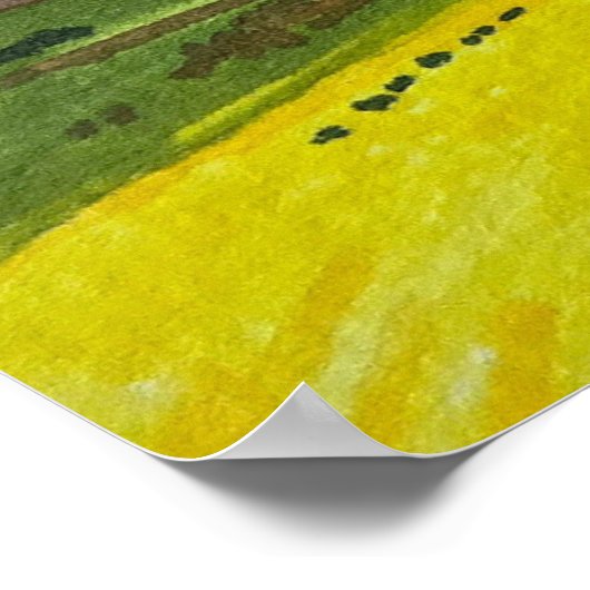 Poster Marker Landscape Painting  (Coin)