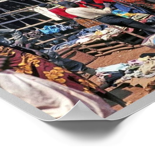 Poster MARKET Cameroon  - (Coin)