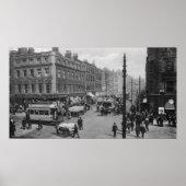 Poster Market Street, Manchester, vers 1910 (Devant)