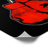 Poster Marketing d'entreprise - Formatrice de boxe (Coin)