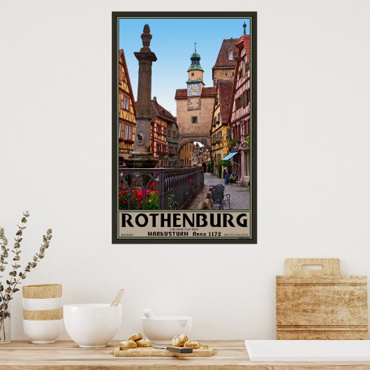 Poster Markusturm (Cuisine)