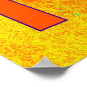 Poster MarkyArt PL#545632 Abstrait contemporain moderne (Coin)