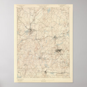 Poster Marlboro, le Massachusetts