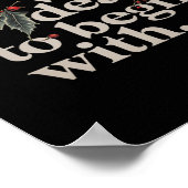 Poster Marley Était Mort Pour Commencer Avec Une Citation (Coin)