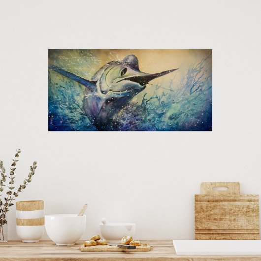 POSTER MARLIN (Cuisine)