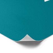 Poster Marlin bleu (Coin)