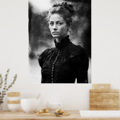 Poster Marme d'école du 19ème siècle B&W photo (Cuisine)