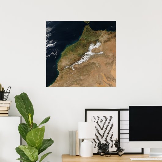 Poster Maroc (Bureau à domicile)
