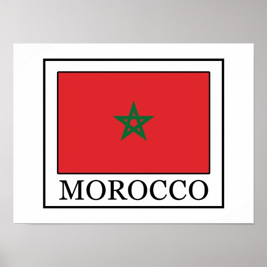 Poster Maroc (Devant)