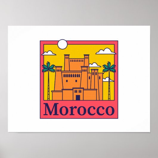Poster Maroc (Devant)