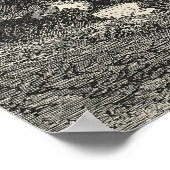 Poster Maroc : Afrique, années 1860 (Coin)