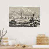 Poster Maroc : Afrique, années 1860 (Cuisine)