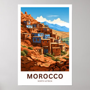 Poster Maroc Afrique du Nord Imprimer