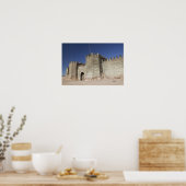 Poster MAROC, au sud du Haut Atlas, OUARZAZATE : (Cuisine)