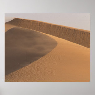 Poster Maroc, dunes de sable, vallée de Draa