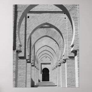 Poster MAROC, Tizi, N, route de la passe d'essai, TIN MAL