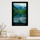Poster Maroon bells (Cuisine)