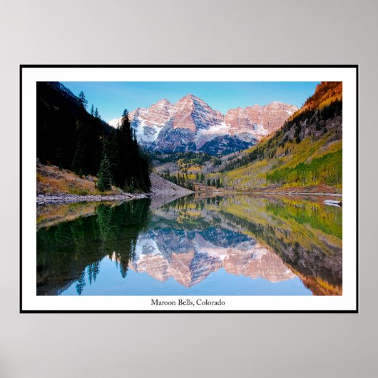 Poster Maroon bells (Devant)