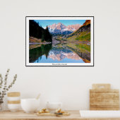 Poster Maroon bells (Cuisine)