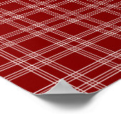 Poster Maroon En vichy (Coin)