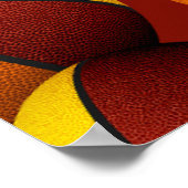 Poster maroon or basket-ball équipe couleurs accueil (Coin)